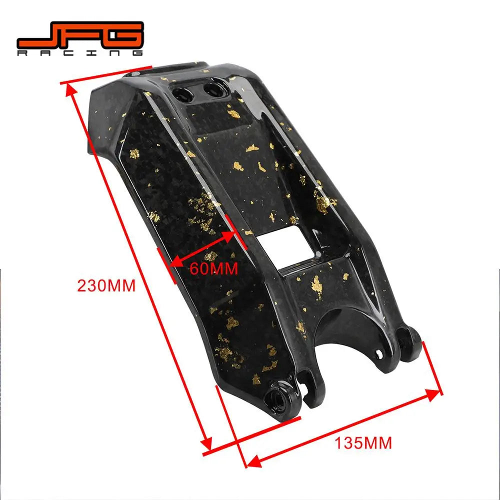 Funparts Carbon Fiber Motorcycle Battery Compartment Cover Guard For Surron Sur-Ron Sur Ron Lightbee Light Bee X S L1E RISE DEFENSE SYSTEMS.AI PRODUCTS