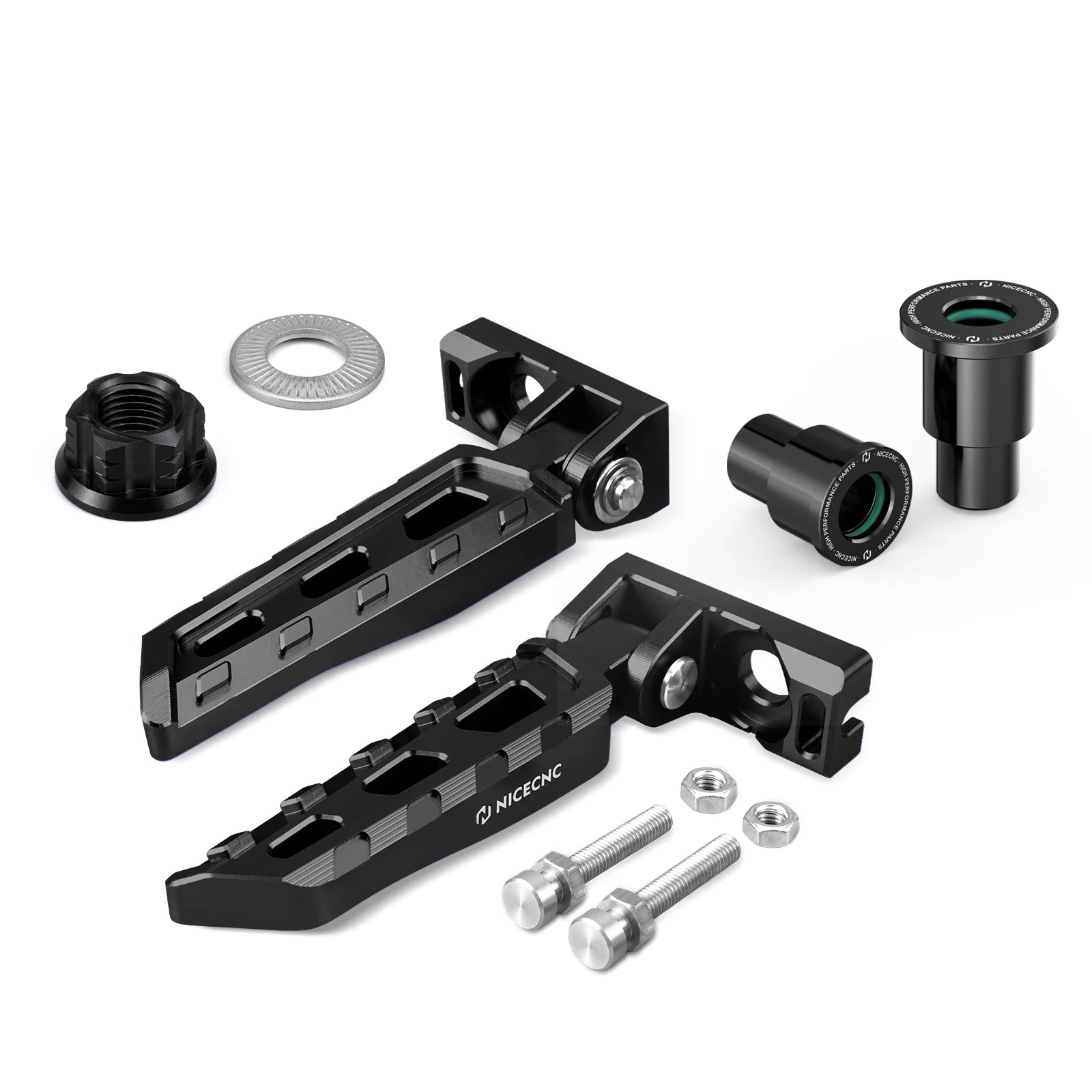 For Surron light bee X S L1E Chain Tensioner Adjuster Blocks & Rear Axle Nut & Rear Wheel Spacers Hub Collars Segway X160 X260 RISE DEFENSE SYSTEMS.AI PRODUCTS