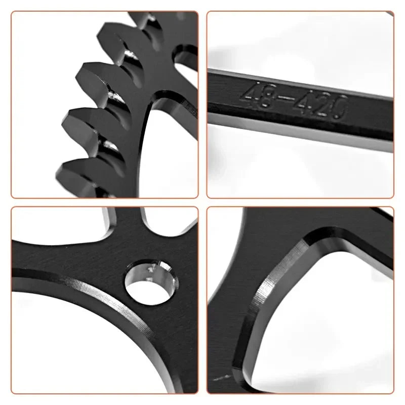 For SUR-RON Light Bee S X 48T 52T 54T 58T 64T Tooth Plate Sprocket Wheel E-bike sur ron Dirtbike Motorcycle Accessories SURRON RISE DEFENSE SYSTEMS.AI PRODUCTS