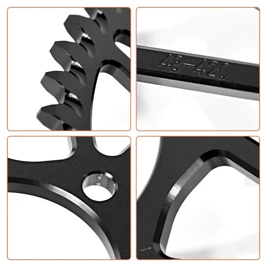 For SUR-RON Light Bee S X 48T 52T 54T 58T 64T Tooth Plate Sprocket Wheel E-bike sur ron Dirtbike Motorcycle Accessories SURRON RISE DEFENSE SYSTEMS.AI PRODUCTS