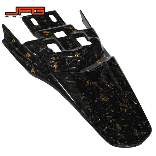 Funparts Motorcycles Accessories Rear Mudguard Fender Carbon Fiber For Surron Sur Ron Lightbee Light Bee X S L1E Electric Bike RISE DEFENSE SYSTEMS.AI PRODUCTS
