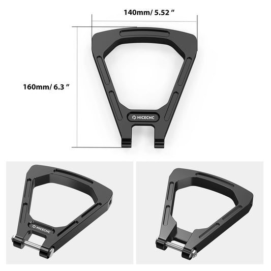 Reinforced Shock-absorbing Triangle Bracket & Rear Suspension Linkage For SUR-RON Surron light bee X/ S/ L1E Segway X160 X260 RISE DEFENSE SYSTEMS.AI PRODUCTS