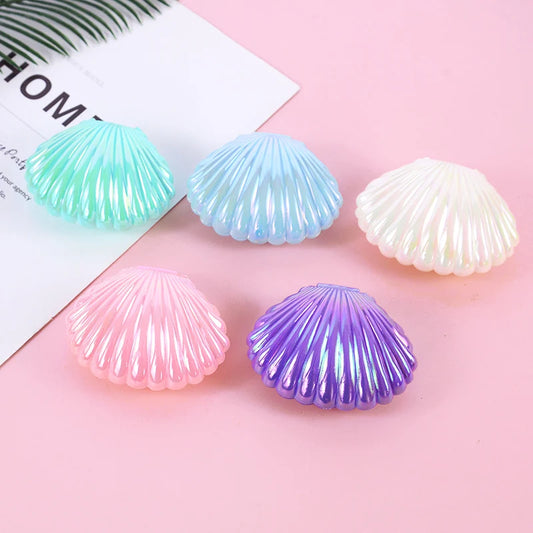 5/10pcs Shell Shaped Candy Gift Box Girls Mermaid Birthday Party Decor Wedding Baby Shower Favors Christmas Jewelry Storage Box RISE DEFENSE SYSTEMS.AI PRODUCTS