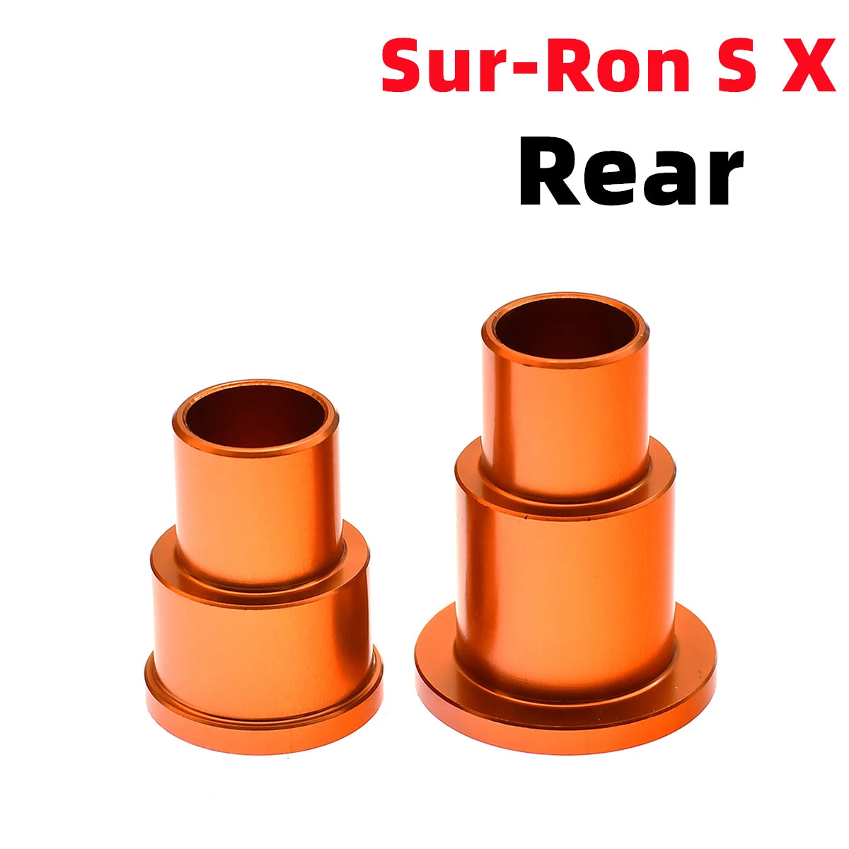 For Surron Light Bee S X Front Rear Wheel Axle Hub Spacers Electric Bike Motorcycle Modified Lightweight Parts CNC Aluminum RISE DEFENSE SYSTEMS.AI PRODUCTS