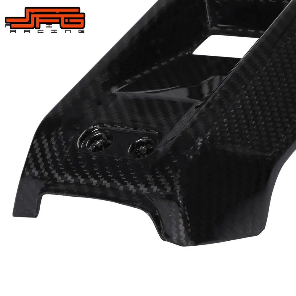 Funparts Carbon Fiber Motorcycle Battery Compartment Cover Guard For Surron Sur-Ron Sur Ron Lightbee Light Bee X S L1E RISE DEFENSE SYSTEMS.AI PRODUCTS