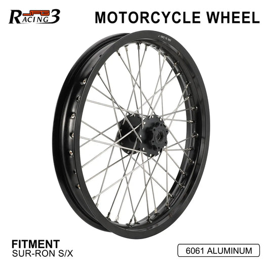 Motorcycles Accessories Wheel Rim Hubs Electric Bike Front "1.85* 21" Rear "18* 2.15" For Surron Sur Ron Lightbee Light Bee X S RISE DEFENSE SYSTEMS.AI PRODUCTS