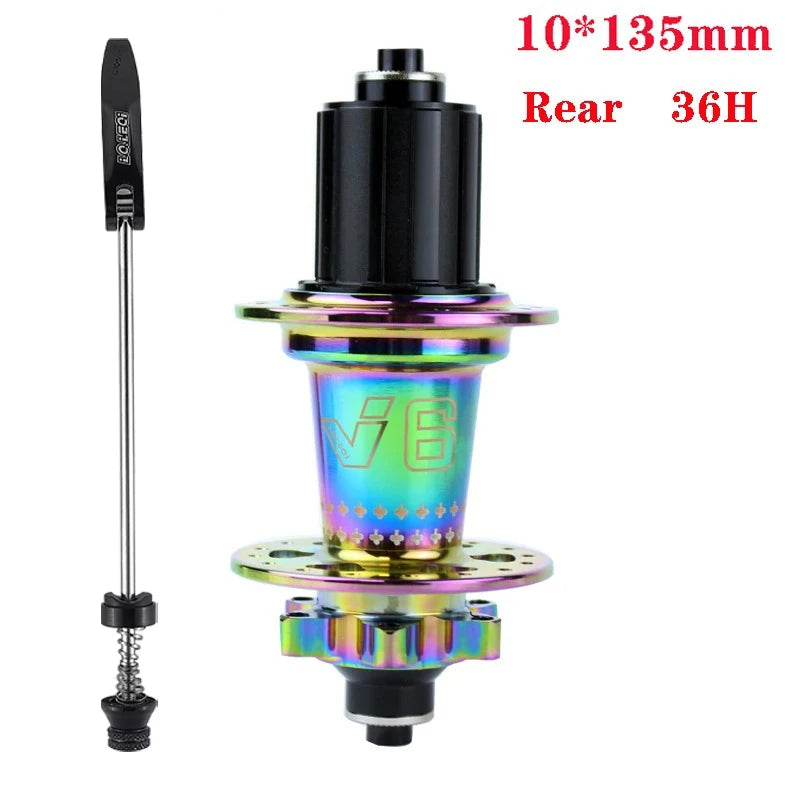 LQLEQI Mtb Hub 36 Hole Bearing Mountain Bike Freehub Rear Hub 36H Noise Cube Bike Bushing 12 11 10 9 8 7 Speed RISE DEFENSE SYSTEMS.AI PRODUCTS
