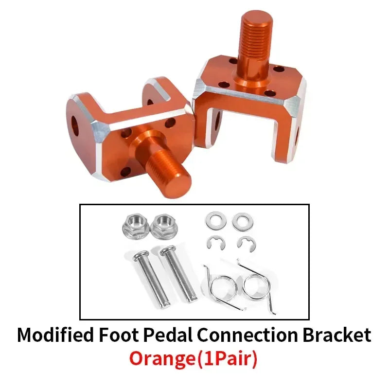 Motorcycle Footpegs Foot Pegs Rests Pedals For Surron Sur-Ron Light Bee Electric Dirt Bike Footrest RISE DEFENSE SYSTEMS.AI PRODUCTS