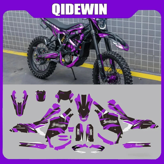 FOR SUR-RON ULTRA Bee Graphics Special thickened crystal plate decal body cover imitation scratch protection UB Mod Stickers RISE DEFENSE SYSTEMS.AI PRODUCTS