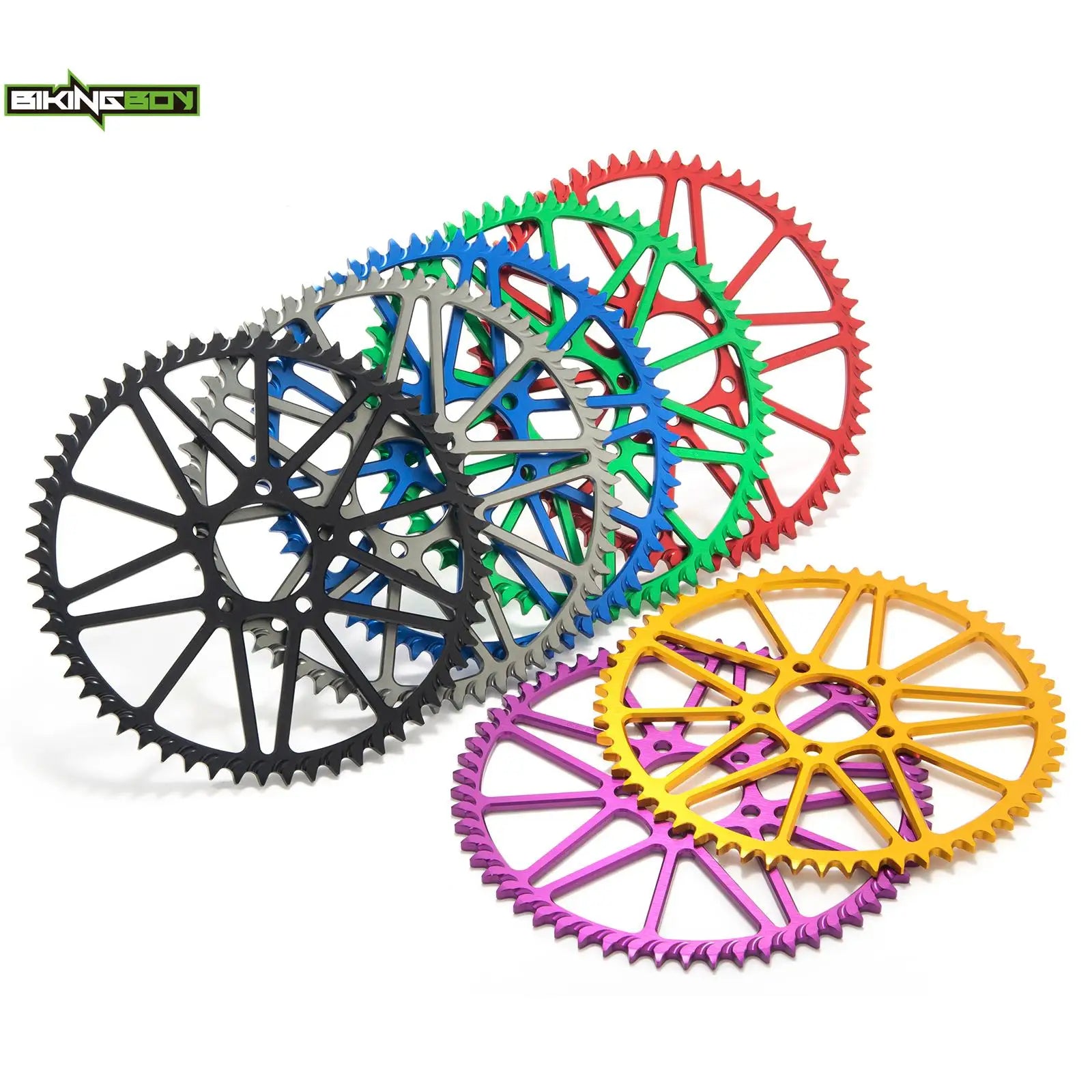 BIKINGBOYFor Sur-Ron Light Bee X Surron LBX For Talaria Sting For Segway X160 X260  420 Chain 52T 54T 58T 64T Rear Sprocket MX RISE DEFENSE SYSTEMS.AI PRODUCTS