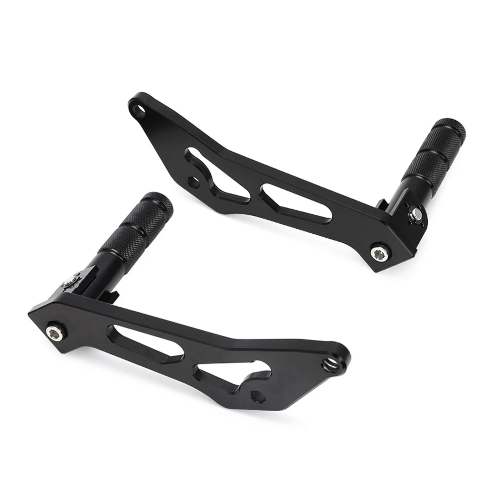 Motorcycle Rear Passenger Foot Peg Rests Pedal Peg Bracket For SURRON Sur-Ron Light Bee X Off-Road Electric Segway X160 X260 RISE DEFENSE SYSTEMS.AI PRODUCTS