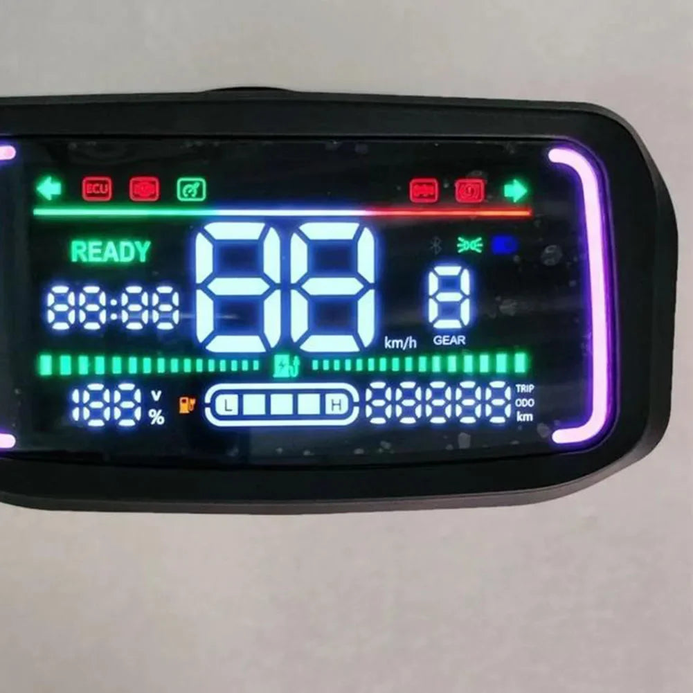 48V-72V Ebike Colorfull LCD Display Meter Speed Control Panel For EBike Electric Scooter Electric Bicycle Accessories RISE DEFENSE SYSTEMS.AI PRODUCTS
