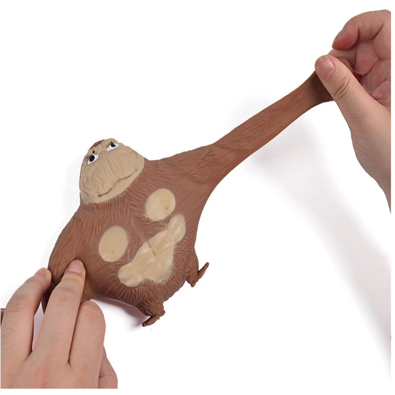 Giant Anti Stress Gorilla Toy Squeezing Elastic Monkey Fun Gorilla Stress Relief Game Mini Children's Gift Birthday Gift RISE DEFENSE SYSTEMS.AI PRODUCTS