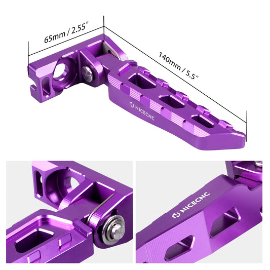For Surron Light Bee X Chain Tensioner Adjuster Blocks Rear Stund Pegs Light Bee S L1E Segway X160 X260 Electric Dirt Bike 2024 RISE DEFENSE SYSTEMS.AI PRODUCTS
