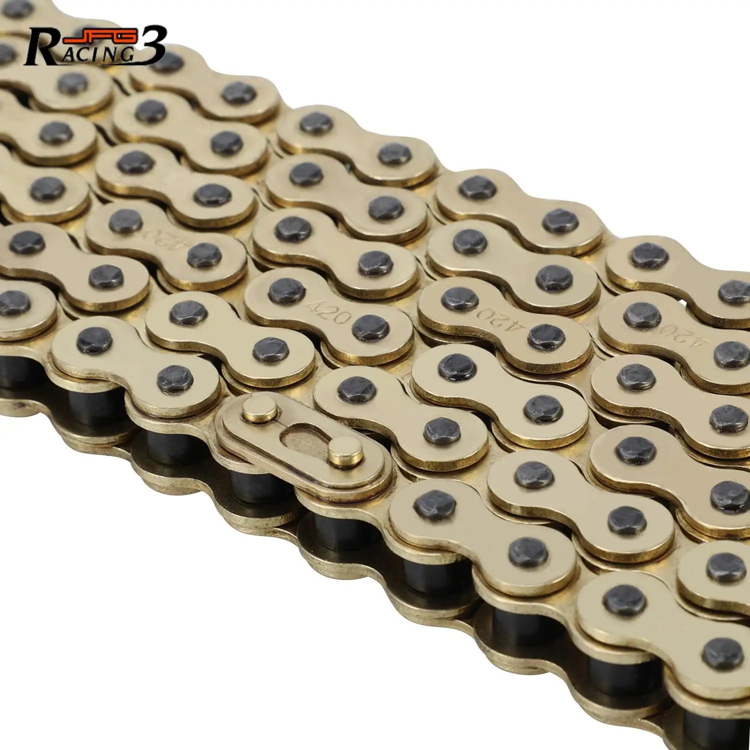 Motorcycles Accessories 420 Pitch Driving Alloy Steel Replace Chain Dirt Pit Bike Moto Parts For Honda Monkey 125 Monkey125 RISE DEFENSE SYSTEMS.AI PRODUCTS