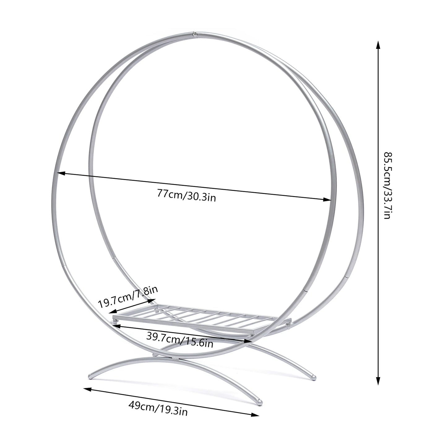 Gold 60cm /80cm Wedding Cake Stand Flower Stand Floral Hoop Wedding Decor Round Metal Wedding Arch Gold Double Hoop Wedding Part RISE DEFENSE SYSTEMS.AI PRODUCTS