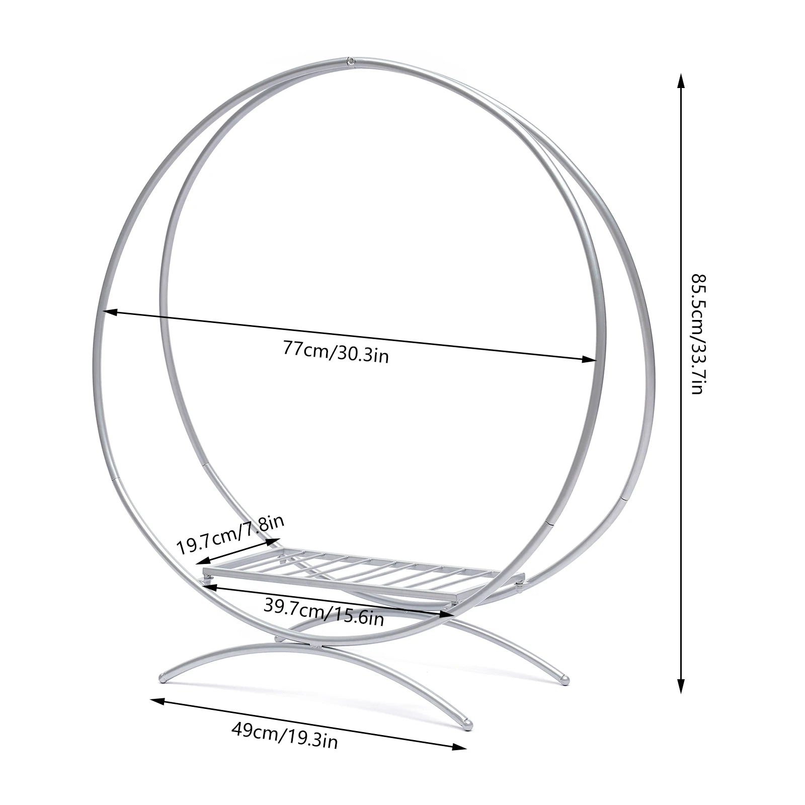 Gold 60cm /80cm Wedding Cake Stand Flower Stand Floral Hoop Wedding Decor Round Metal Wedding Arch Gold Double Hoop Wedding Part RISE DEFENSE SYSTEMS.AI PRODUCTS