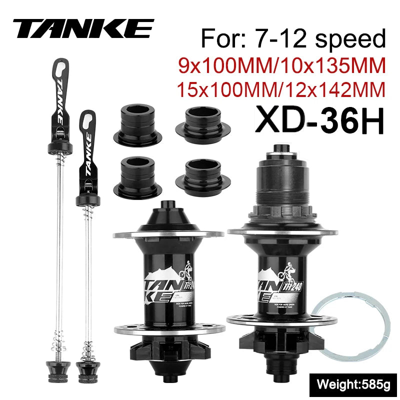 TANKE-MTB Hub,36 Holes 6 claw 108 Clicks NBK,Sealed Bearing,Mountain Bike Aluminum Alloy Disc Brake hub,7,8,9,10,11,12 Speed HUB RISE DEFENSE SYSTEMS.AI PRODUCTS