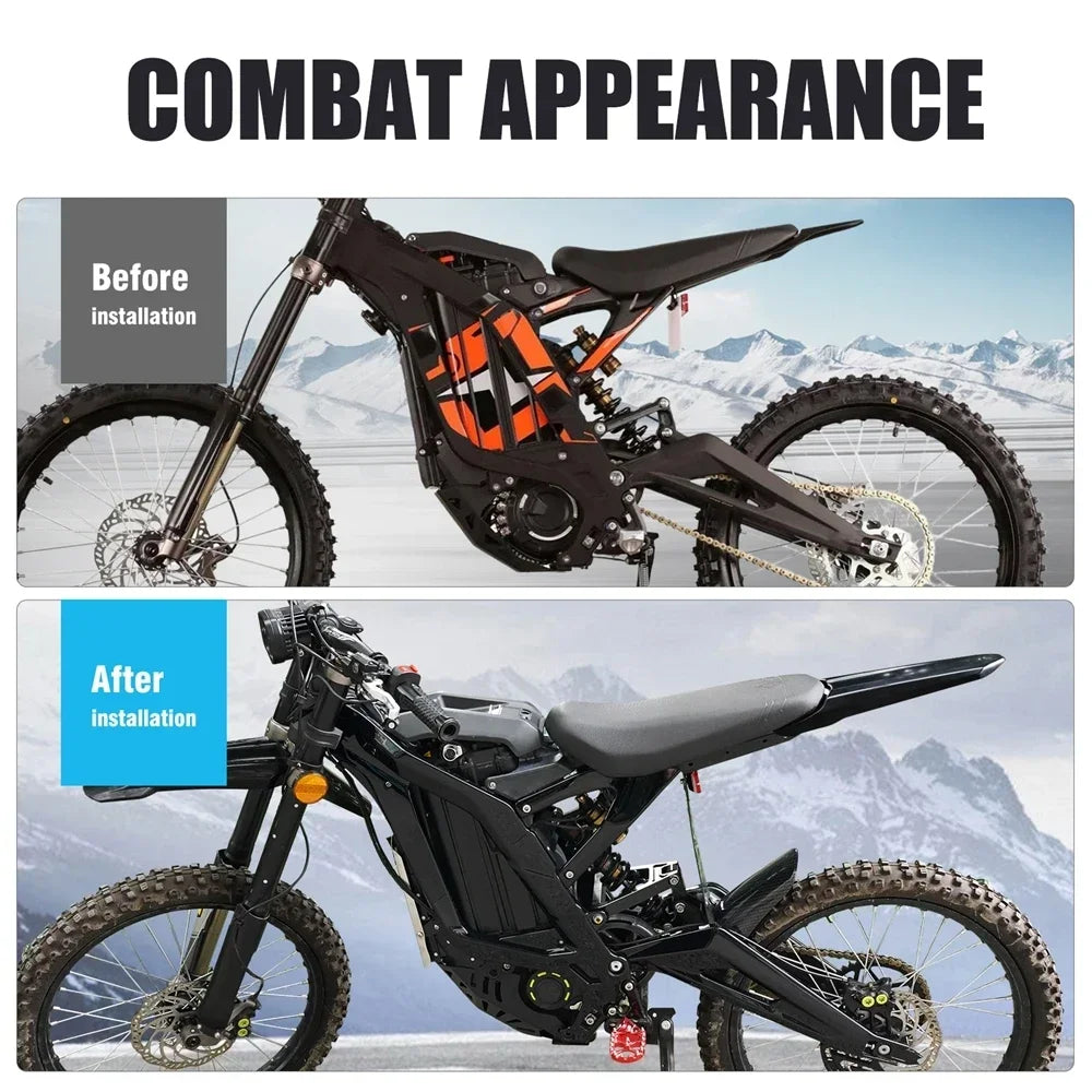 Frame Guards Injection Body Fairing Body Kit For Sur-Ron light Bee X Body Frame Protective Cover RISE DEFENSE SYSTEMS.AI PRODUCTS