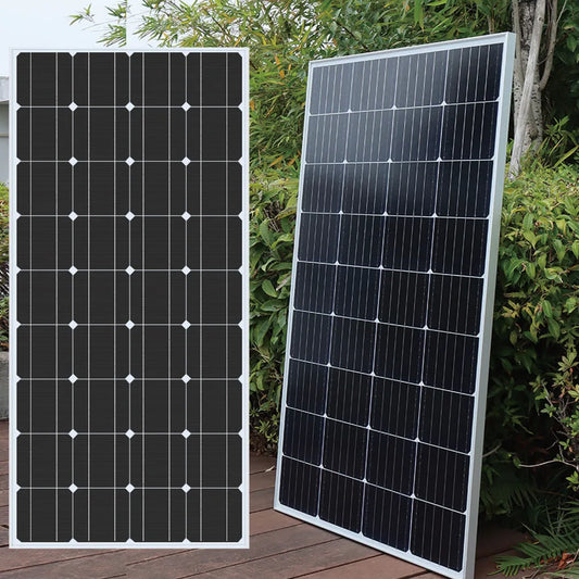 200W Glass Solar Panel and 120W Rigid Photovoltaic Solar Panel System for Balcony Home charging battery Outdoor power supply RISE DEFENSE SYSTEMS.AI PRODUCTS