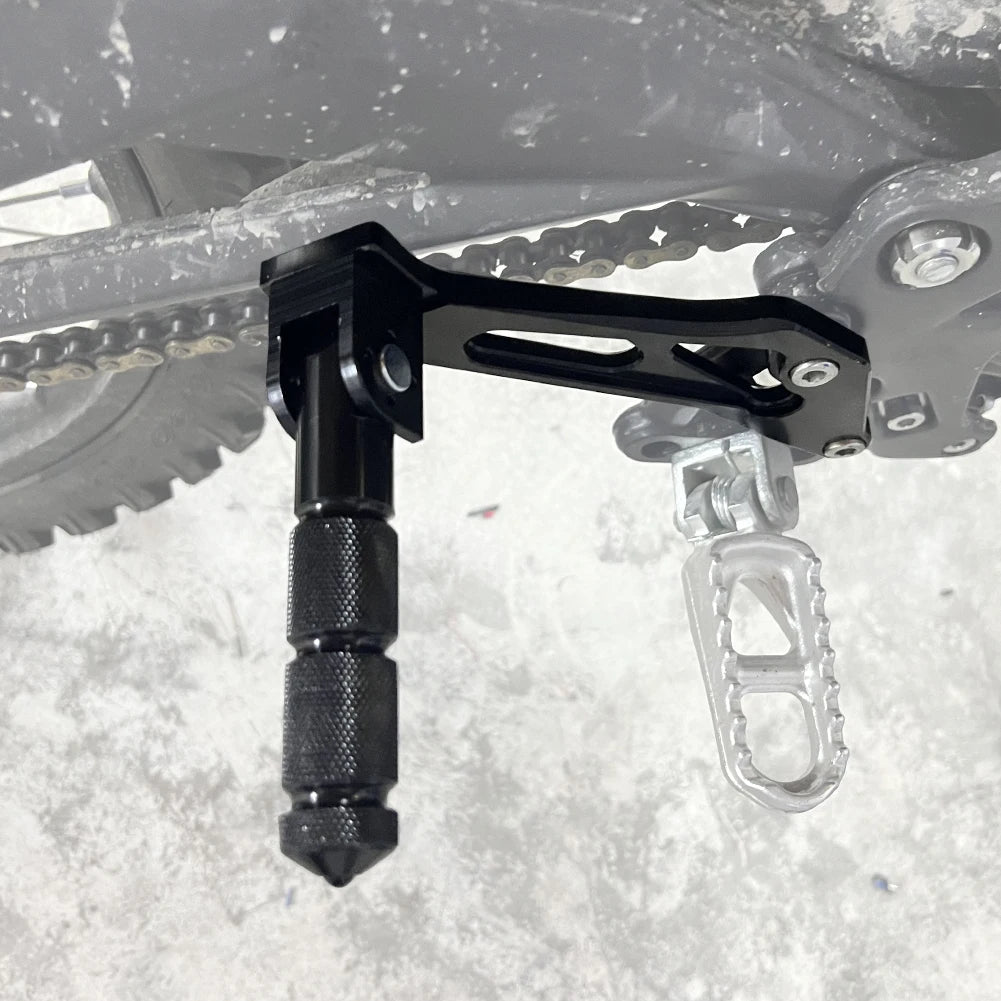 Motorcycle Rear Passenger Foot Peg Rests Pedal Peg Bracket For SURRON Sur-Ron Light Bee X Off-Road Electric Segway X160 X260 RISE DEFENSE SYSTEMS.AI PRODUCTS