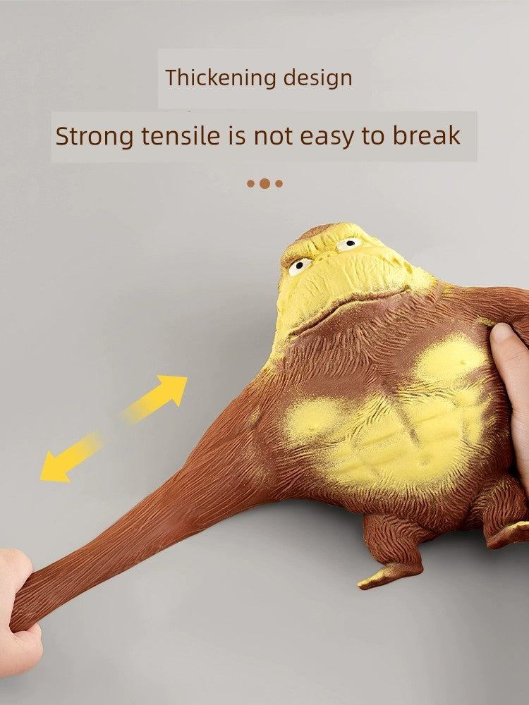 Internet Celebrity Funny Fun Pressing Vent Toy Gorilla RISE DEFENSE SYSTEMS.AI PRODUCTS