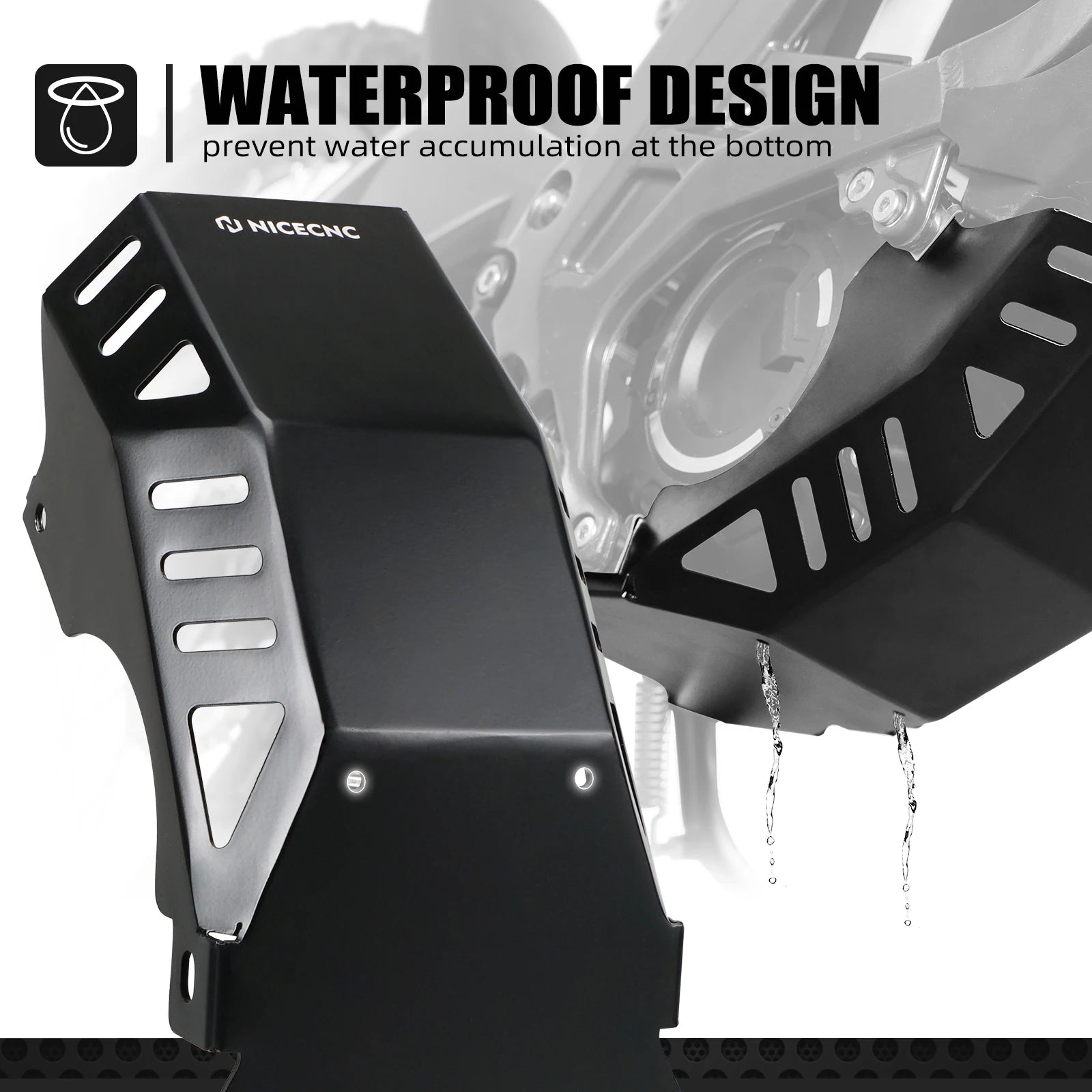 Aluminum Controller Cover & Engine Chassis Guard For SUR-RON Surron Light Bee X S L1E Segway X160 X260 Electric Dirt Bike 2024 RISE DEFENSE SYSTEMS.AI PRODUCTS