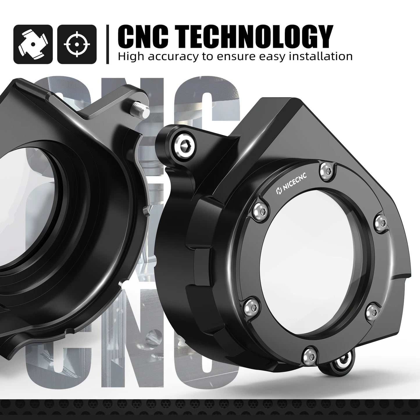 Belt Pulley Cover & Primary Belt Pulley Nut For SUR-RON Surron light bee X S L1E Segway X160 X260 Electric Dirt Bike 2023 2024 RISE DEFENSE SYSTEMS.AI PRODUCTS