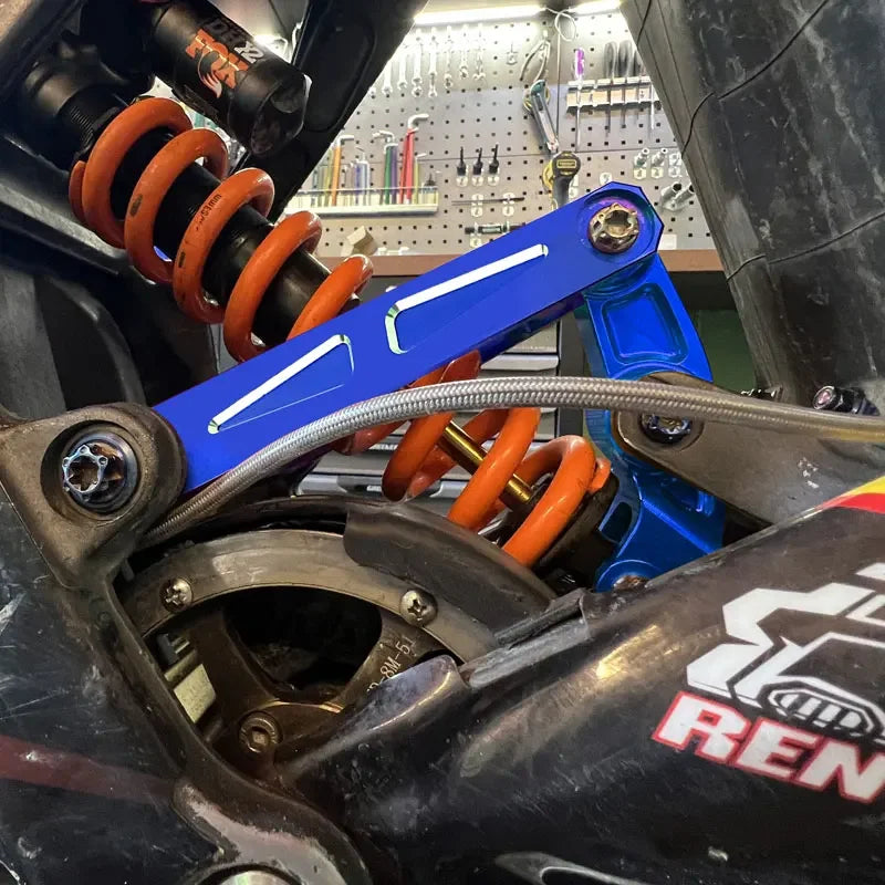 For SURRON Light Bee X Reinforced Shock Absorbing  Tripod Reinforced Rear Triangle Suspension  SUR-RON Cradle Enduro Dirt Bike RISE DEFENSE SYSTEMS.AI PRODUCTS