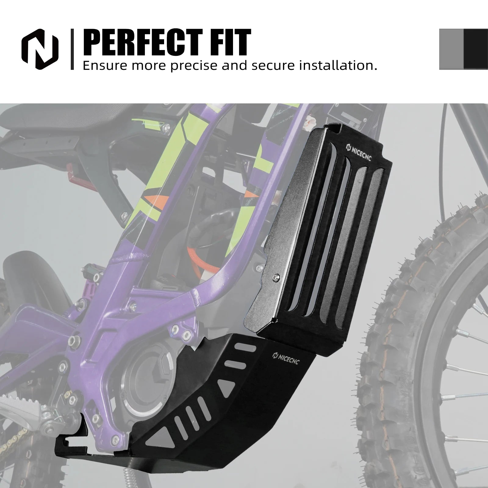 Aluminum Controller Cover & Engine Chassis Guard For SUR-RON Surron Light Bee X S L1E Segway X160 X260 Electric Dirt Bike 2024 RISE DEFENSE SYSTEMS.AI PRODUCTS