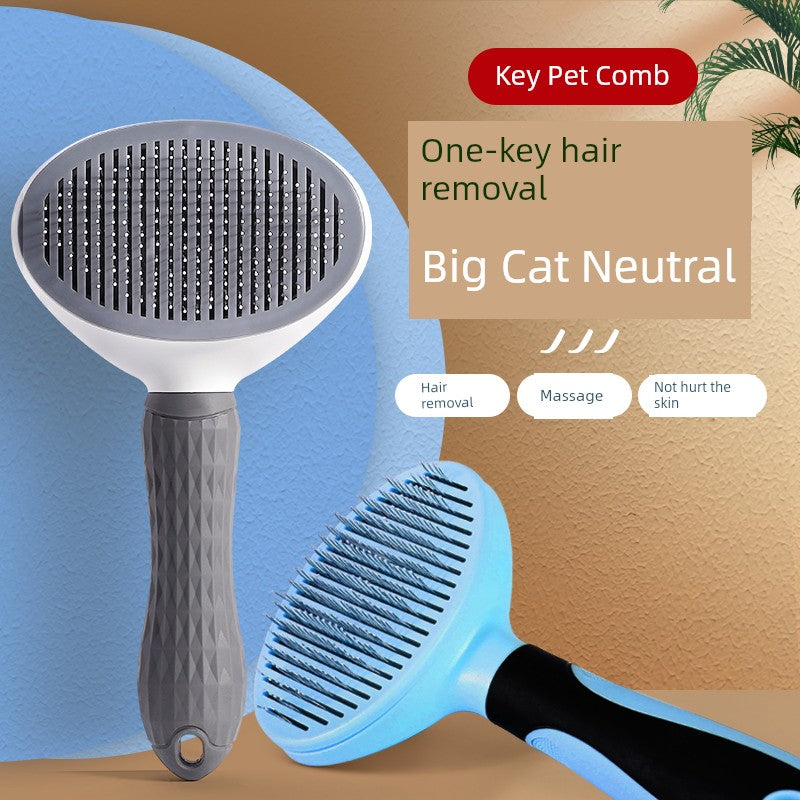 Cat Comb Floating Hair Comb Hair Brush Dog Hair Removal Cat Petting Handy Gadget Cleaning Long Hair Special Pet Cat Supplies RISE DEFENSE SYSTEMS.AI PRODUCTS