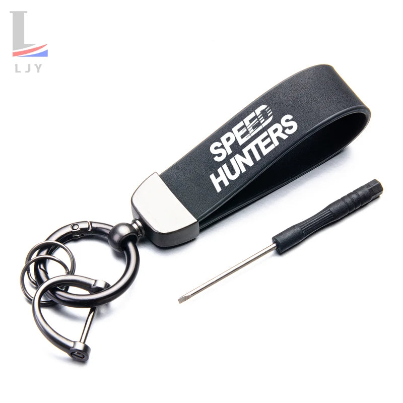 Fantastic Skin feel leather metal keychain For SURRON 48T 52T 54T 58T 64T Motorcycle accessories