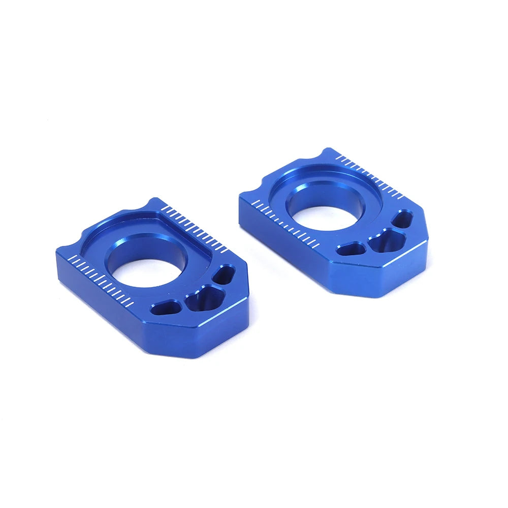 Motorcycle CNC Front Rear Wheel Hub Spacer Chain Adjust Axle Blocks For YAMAHA YZ250F 2012 2013 YZ450F 2010 2011 2012 2013 RISE DEFENSE SYSTEMS.AI PRODUCTS