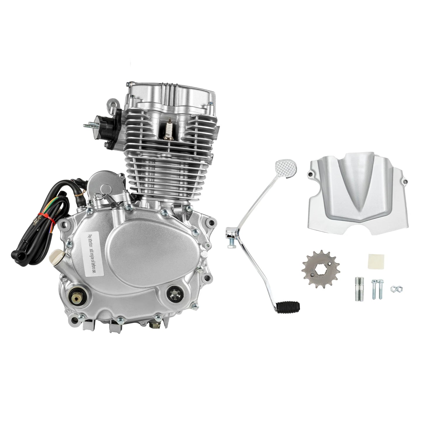 200CC 250CC ATV Engine Vertical Motorcycle Engine Set w/Transmission Motor 4-Stroke & 5-Speed Manual Transmission ATV RISE DEFENSE SYSTEMS.AI PRODUCTS