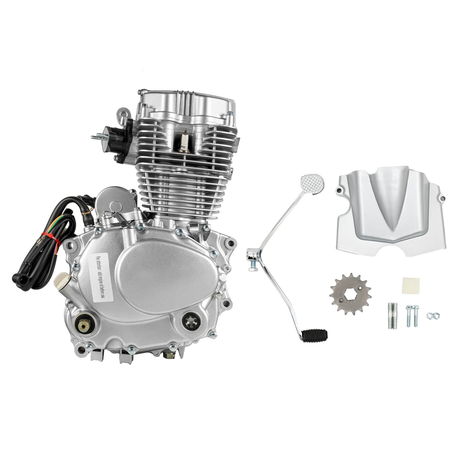 200CC 250CC ATV Engine Vertical Motorcycle Engine Set w/Transmission Motor 4-Stroke & 5-Speed Manual Transmission ATV RISE DEFENSE SYSTEMS.AI PRODUCTS