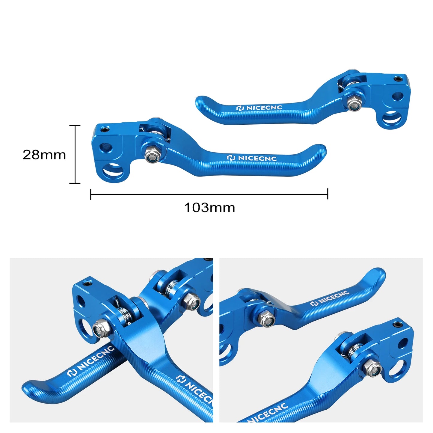 For Sur-Ron Surron Light Bee X S L1E Segway X 160 260 Adjustable Digital Display Relocation Bracket & Front Rear Brake Levers