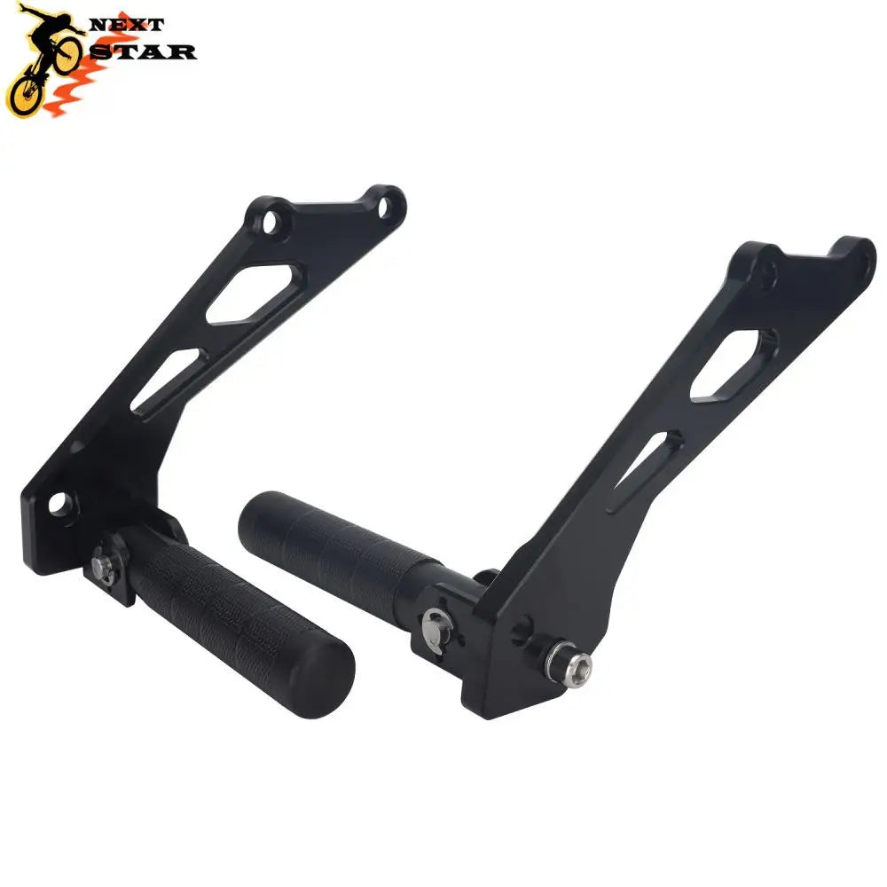 Motorcycle Rear Foot Pegs Pedal Bracket Passenger Footrests For Sur Ron Light Bee X S/X/L1E Segway X260/X160 Electric Dirt Bike RISE DEFENSE SYSTEMS.AI PRODUCTS