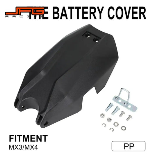 Motorcycle Accessory Carbon Fiber Battery Cover Fairing Durable For Talaria Sting MX3/MX4 Plastic Electric Vehicle Dirt Pit Bike RISE DEFENSE SYSTEMS.AI PRODUCTS
