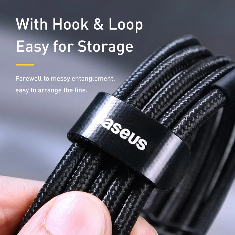 Baseus-USB C to USBC Cable, PD Fast Charging Cable, MacBook, Samsung, Xiaomi Phone, 2M Quick Charge, 3.0 A, Type C, 100W RISE DEFENSE SYSTEMS.AI PRODUCTS