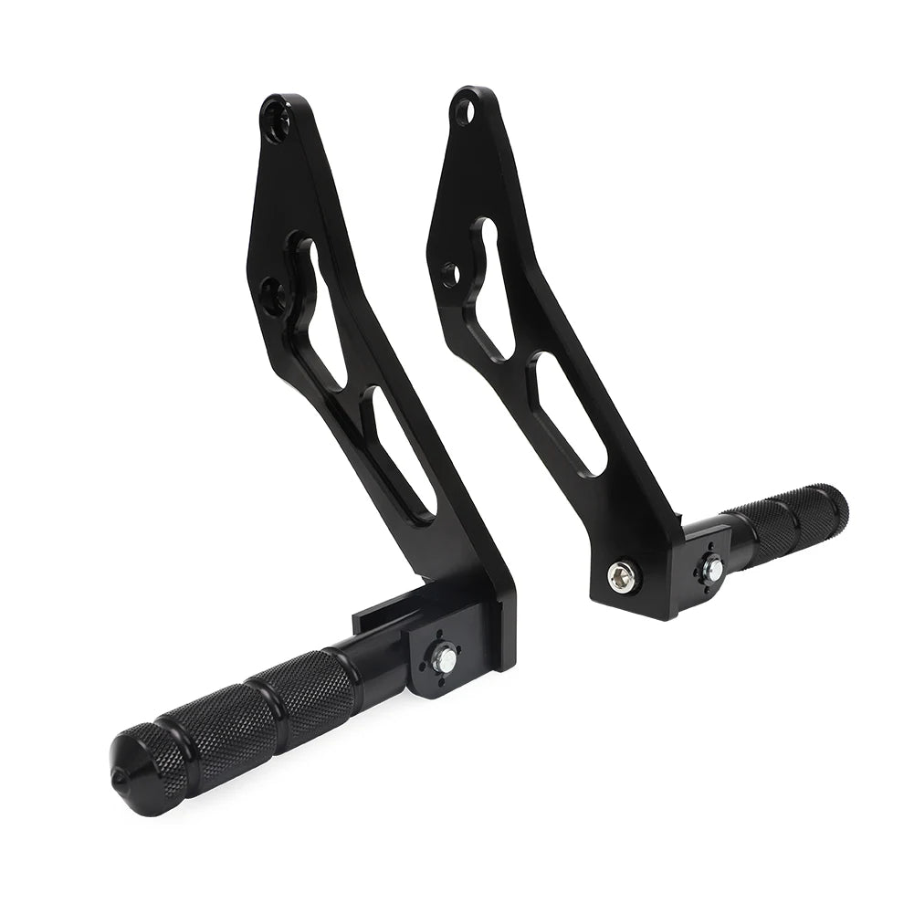 Motorcycle Rear Passenger Foot Peg Rests Pedal Peg Bracket For SURRON Sur-Ron Light Bee X Off-Road Electric Segway X160 X260 RISE DEFENSE SYSTEMS.AI PRODUCTS