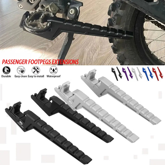 Motorcycle Accessories For Sur-Ron Sur Ron Surron Passenger Foot Pegs Extension Extended Footpegs Motocross Bike Electric Bike RISE DEFENSE SYSTEMS.AI PRODUCTS