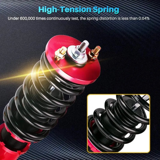 Christmas.Coilovers for Honda Civic 1989-2000, CRX 1989-1991, Delsol 1993-1997, for Acura Integra 1994-2001, Adjustable Height C RISE DEFENSE SYSTEMS.AI PRODUCTS