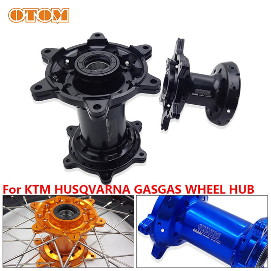 Motorcycle CNC Machined Front Rear Wheel Hub 36 Holes Rims Spokes For KTM SX XC HUSQVARNA FC TC GASGAS MC EX 125-450 2016-2023 RISE DEFENSE SYSTEMS.AI PRODUCTS