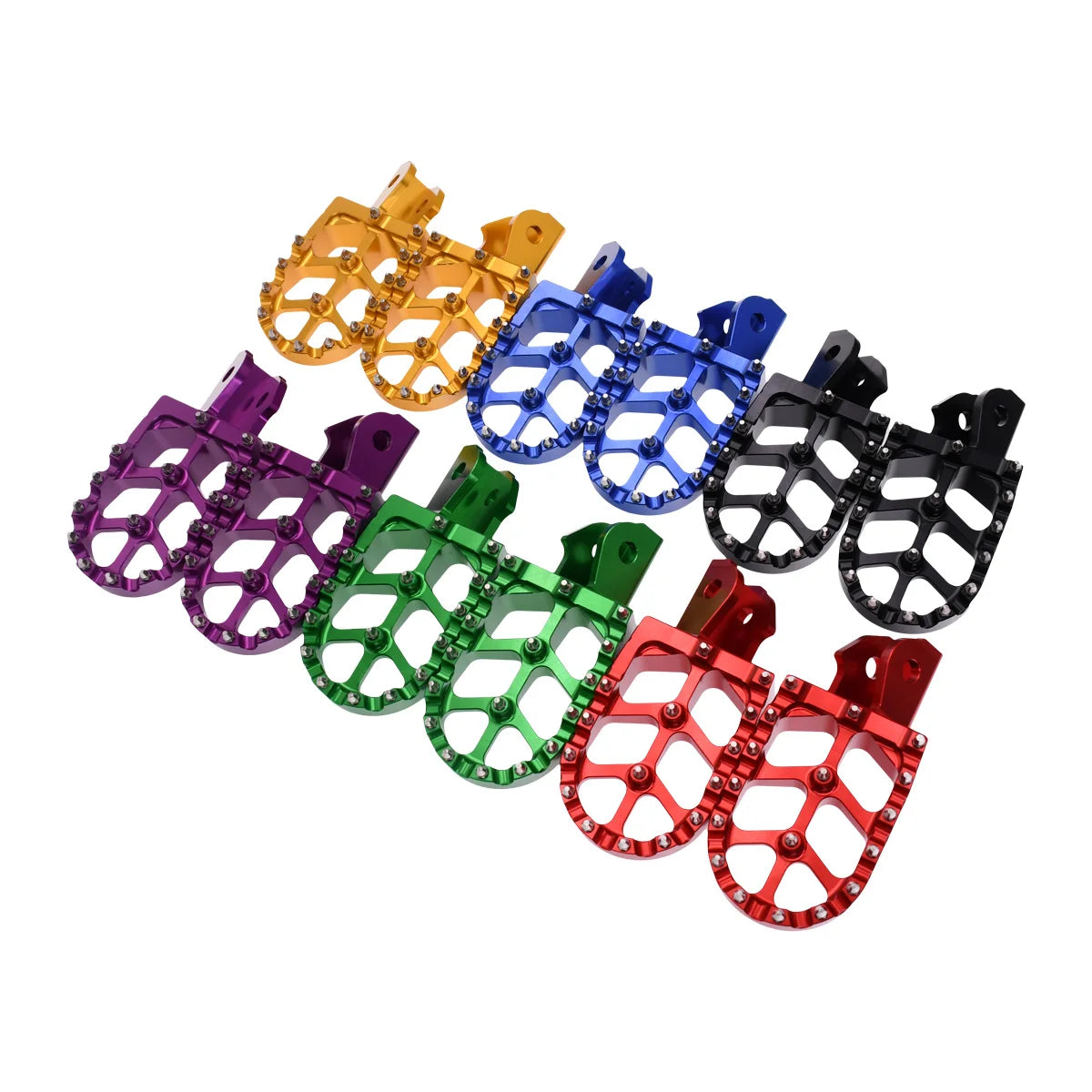 For Surron Ultra Bee Sur-ron UB Wide Footpegs Foot Pegs Rests Electric Dirt Bike Pedals Aluminium Alloy MX Surron Ultrabee Parts RISE DEFENSE SYSTEMS.AI PRODUCTS