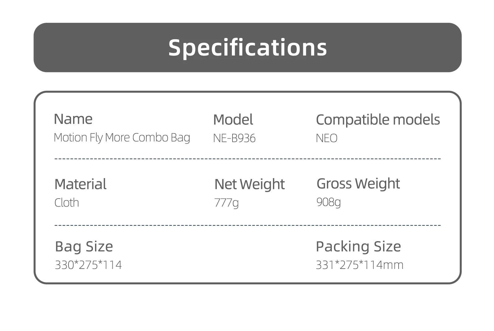 For DJI NEO Goggles 3 Pouch For DJI NEO Somatosensory Comfort Package For DJI NEO Accessory Storage Bag RISE DEFENSE SYSTEMS.AI PRODUCTS
