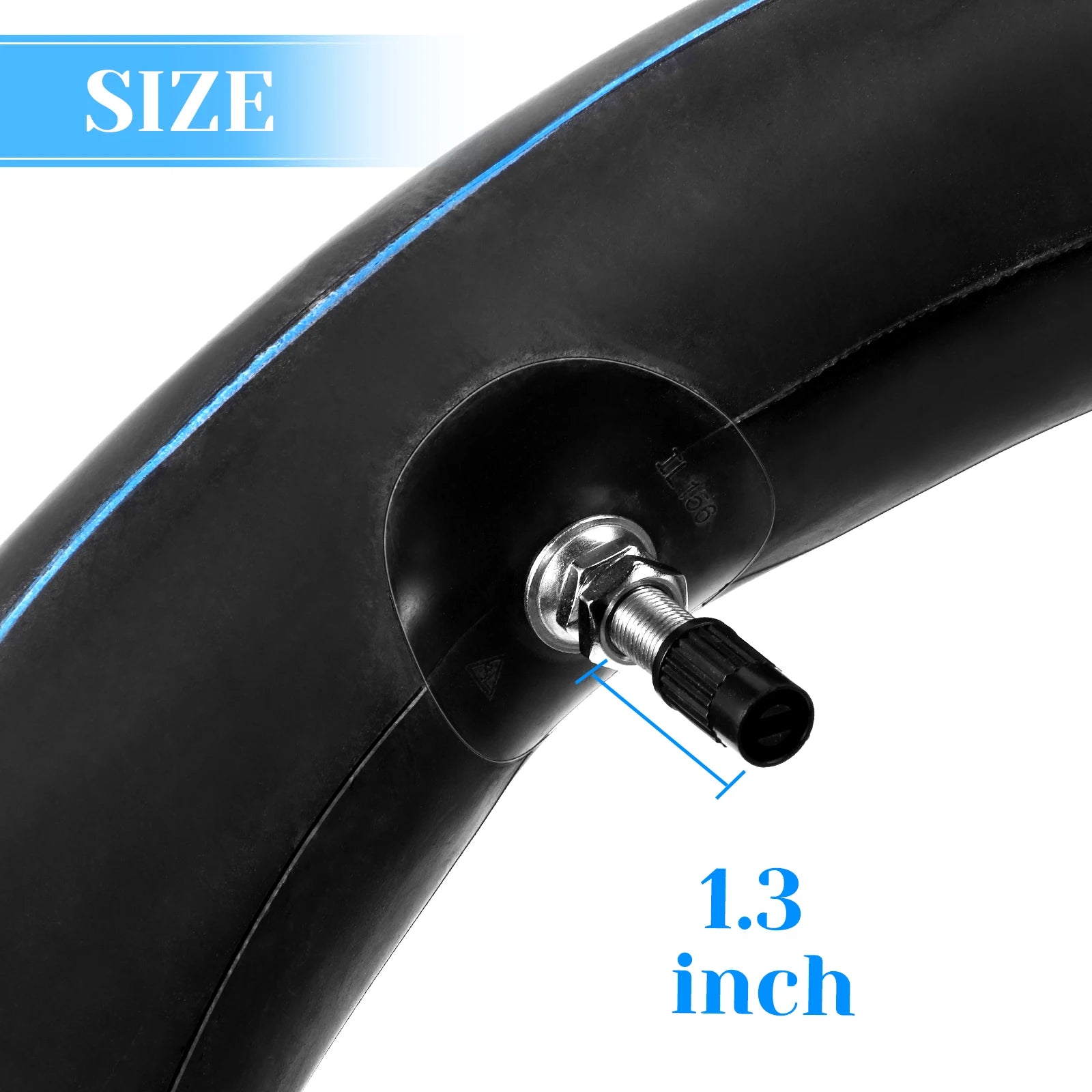 2PCS Butyl Rubber Motorcycle Inner Tube 2.50/2.75-10 TR4 RISE DEFENSE SYSTEMS.AI PRODUCTS