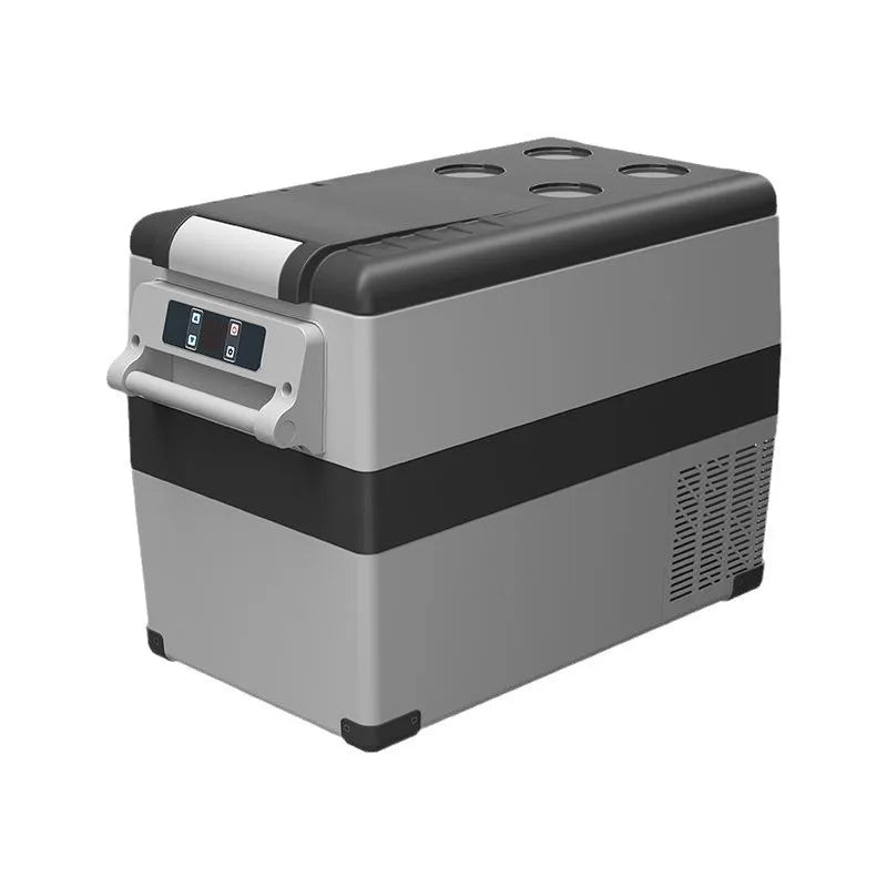 Hot Selling Car Refrigerator 35/45/55L Compressor Camping Small Refrigerator Freezer Car Portable Car Refrigerator RISE DEFENSE SYSTEMS.AI PRODUCTS