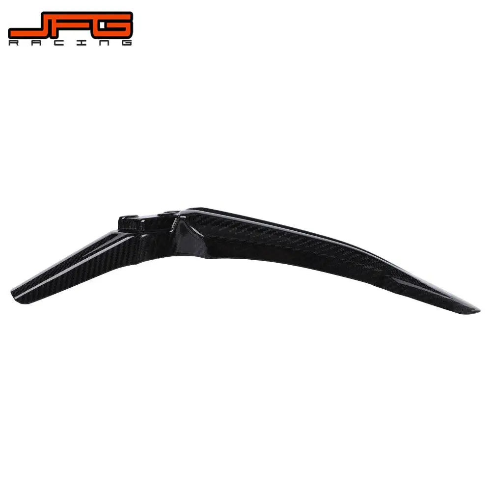 Funparts Carbon Fiber Motorcycle Front Fender Mudguards For Surron Sur-Ron Sur Ron Lightbee Light Bee X S L1E Electric Bike RISE DEFENSE SYSTEMS.AI PRODUCTS