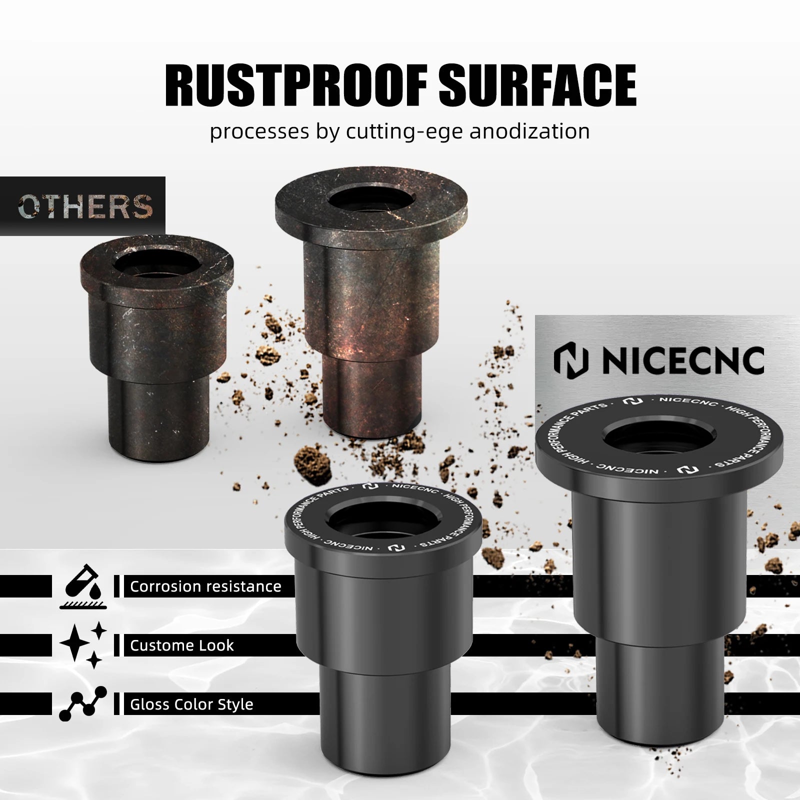 Aluminum Rear Wheel Spacers Hub Collars O-ring For SUR-RON Surron light bee X/ S/ L1E Segway X160 X260 Electric Dirt Bike 2024 RISE DEFENSE SYSTEMS.AI PRODUCTS