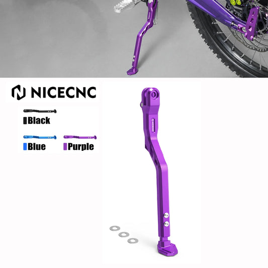 For Surron light bee X S L1E Bike 2023 2024 Electric Bike Sur ron Parts Segway X160 X260 8-32MM Adjustable Foot Side Kick Stand RISE DEFENSE SYSTEMS.AI PRODUCTS
